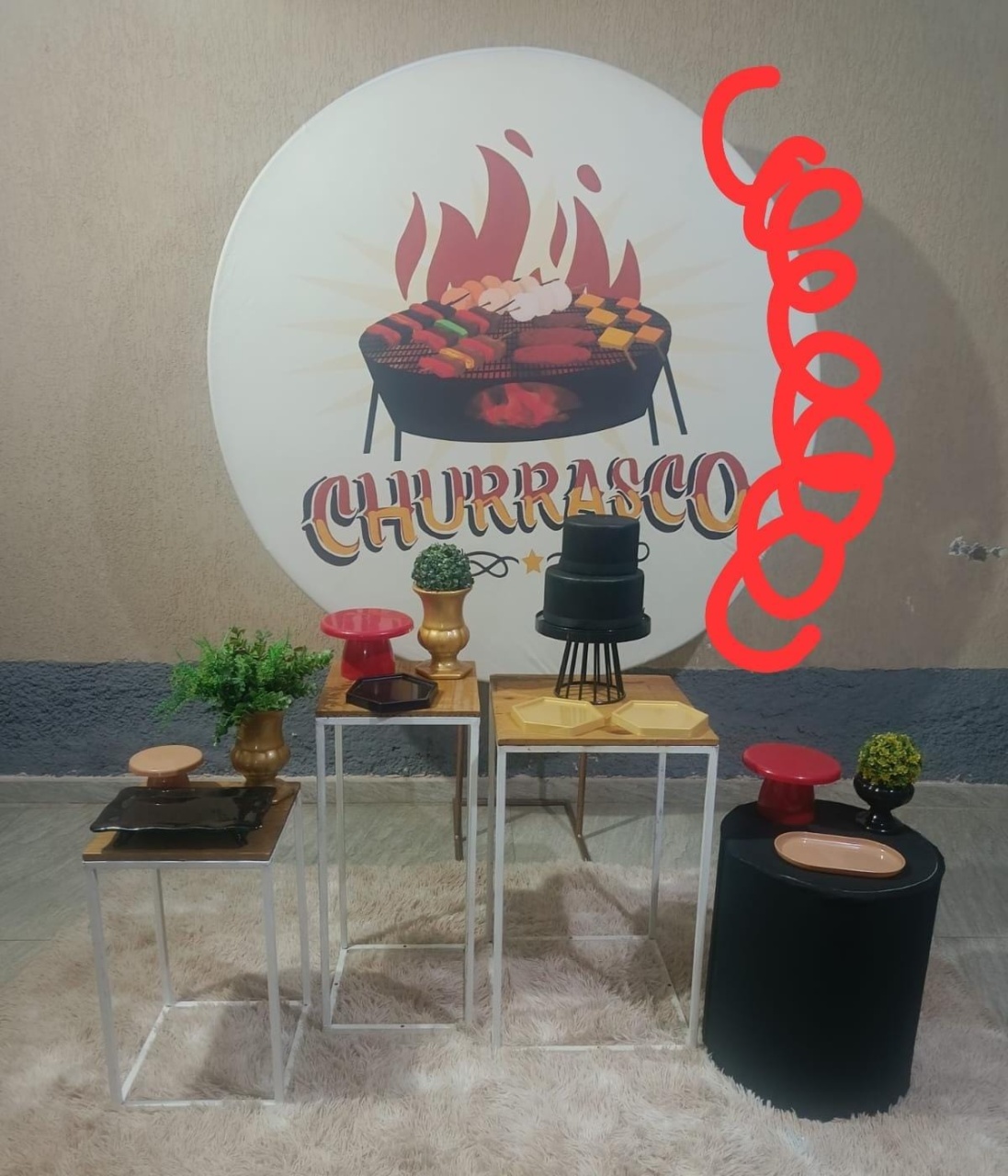 Pegue E Monte Churrasco - DECORANDO SONHOS