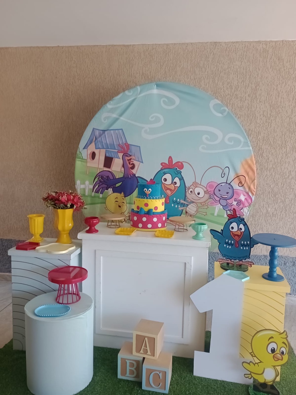 Galinha Pintadinha Pegue E Monte 2 - DECORANDO SONHOS