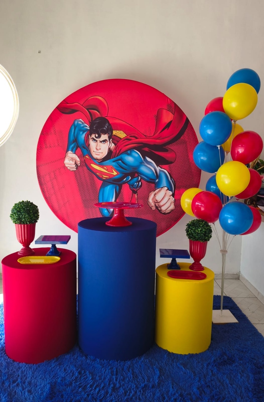 Kit Bronze Superman - Lucilene Festas
