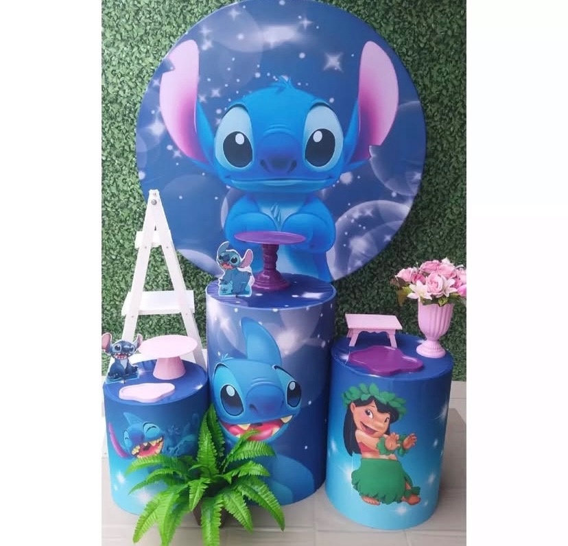 Stitch Com Escada  - Celebrart