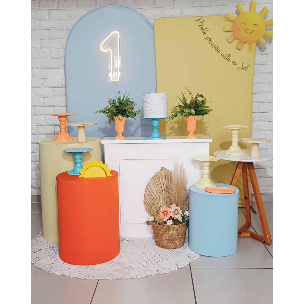 Primeira Volta Ao Sol - Kit Pegue E Monte - Luci_rodrigues_decorações