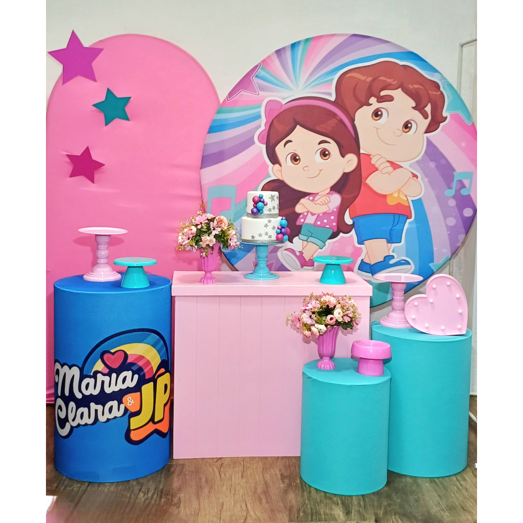 Maria Clara E Jp - Kit Pegue E Monte - Luci_rodrigues_decorações