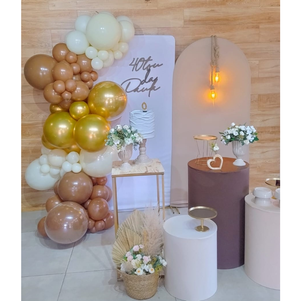 Kit Pegue E Monte - Marrom E Bege - Luci_rodrigues_decorações