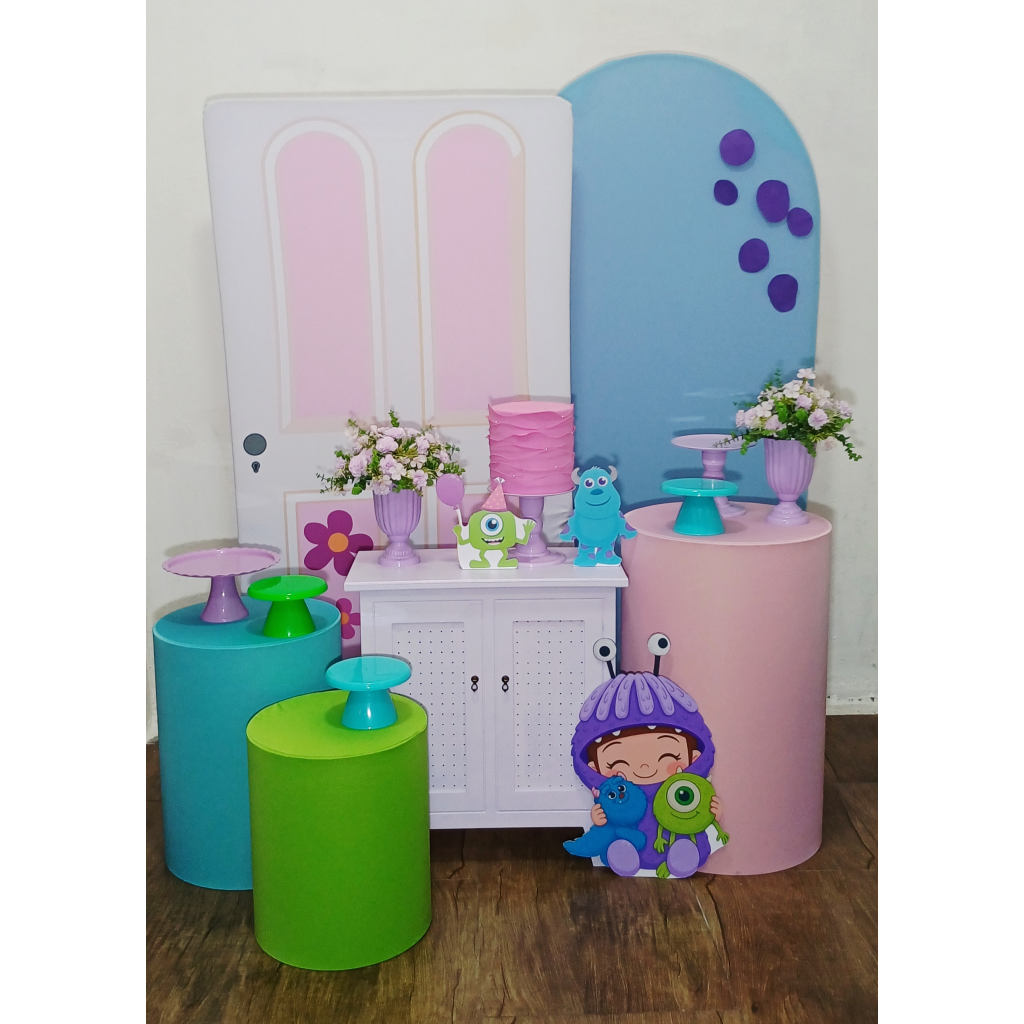 Monstros Sa - Kit Pegue E Monte - Luci_rodrigues_decorações