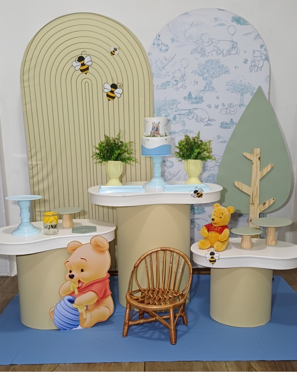 Pooh Moderninho - Kit Pegue E Monte - Luci_rodrigues_decorações