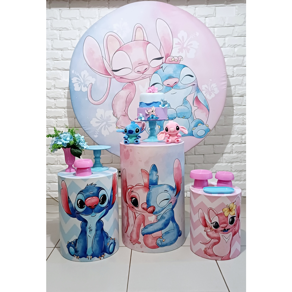 Stitch - Kit Pegue E Monte - Luci_rodrigues_decorações