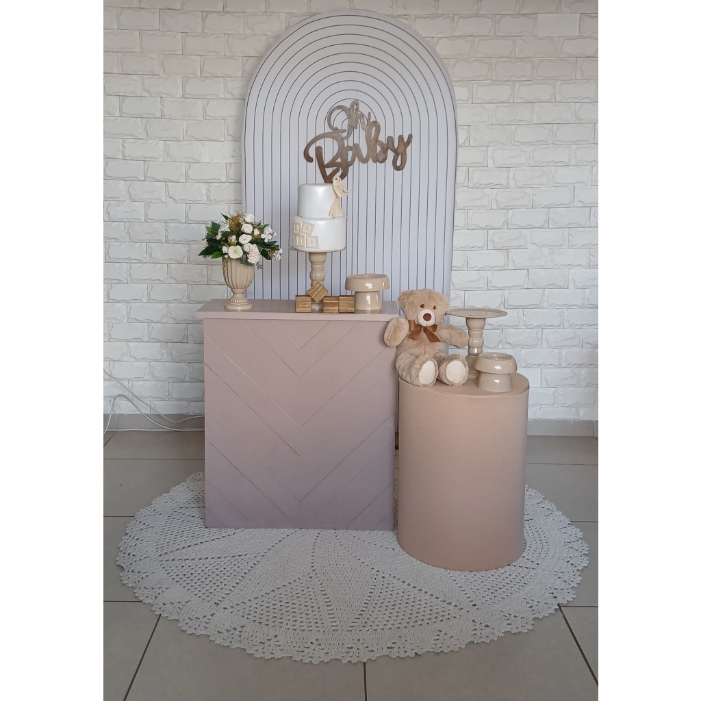 Oh Baby Bege - Kit Pegue E Monte - Luci_rodrigues_decorações