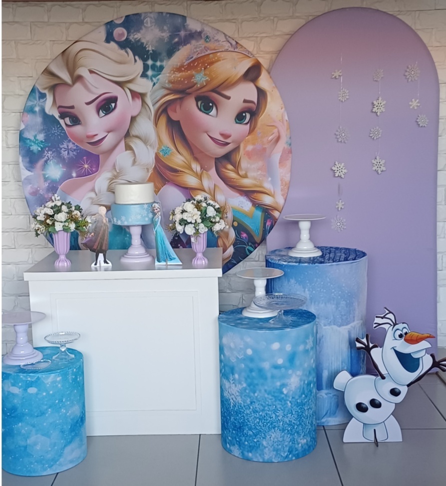 Frozen - Kit Pegue E Monte - Luci_rodrigues_decorações
