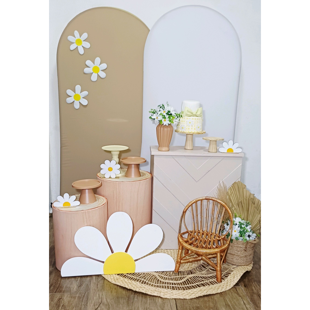 Margaridas - Kit Pegue E Monte - Luci_rodrigues_decorações