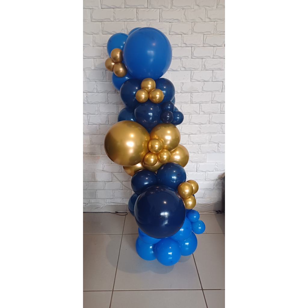 Arco de Balões 1,5 Mts - Cores Metalizadas - Luci_rodrigues_decorações