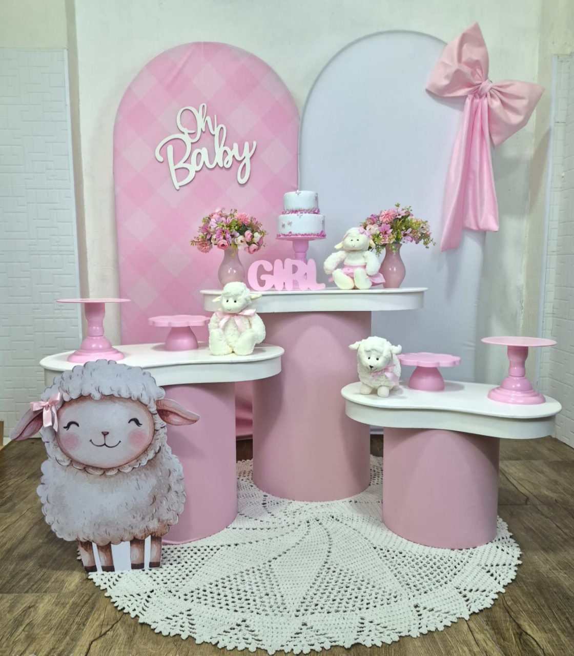 Ovelhinhas - Kit Pegue E Monte - Luci_rodrigues_decorações
