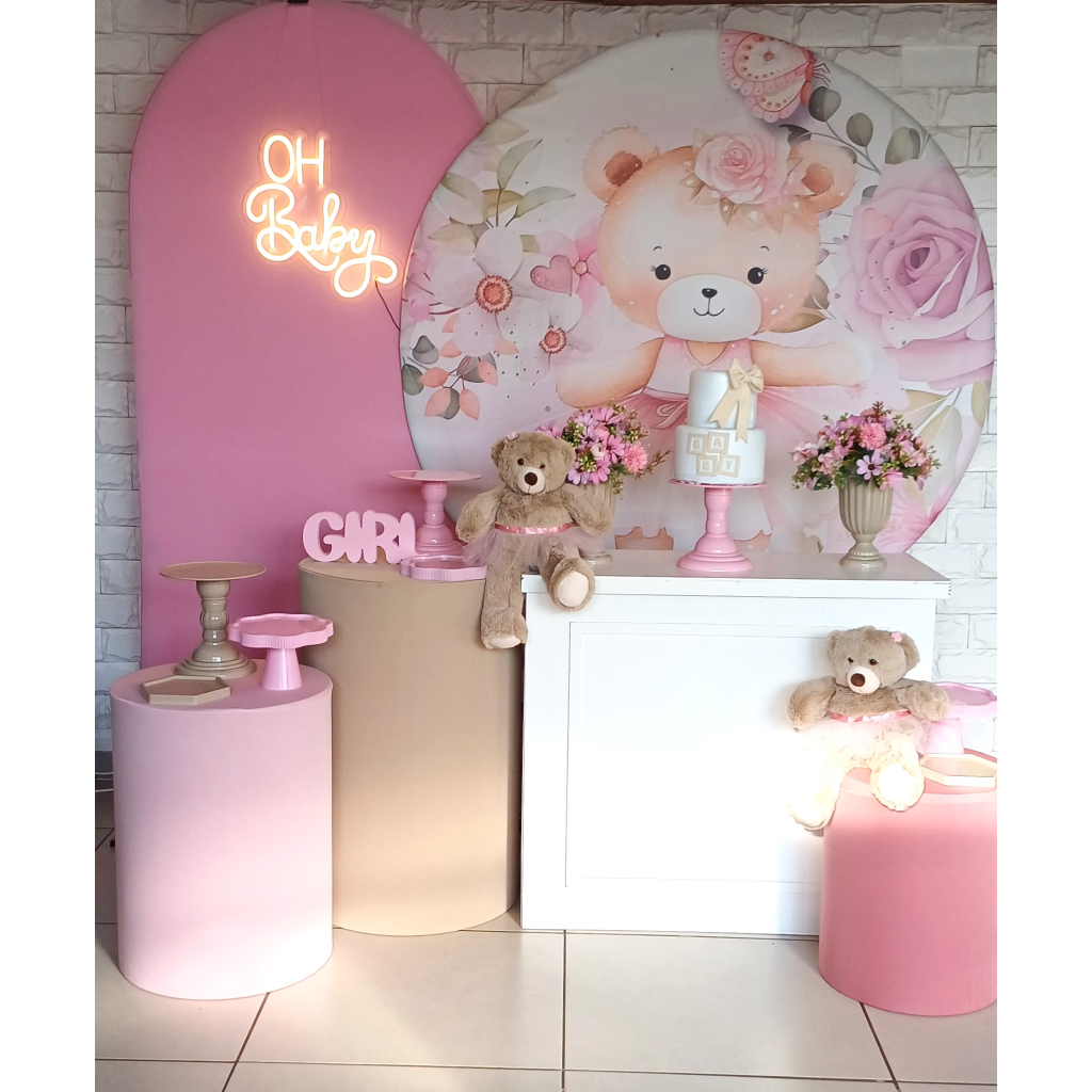 Ursinha Bailarina - Kit Pegue E Monte - Luci_rodrigues_decorações