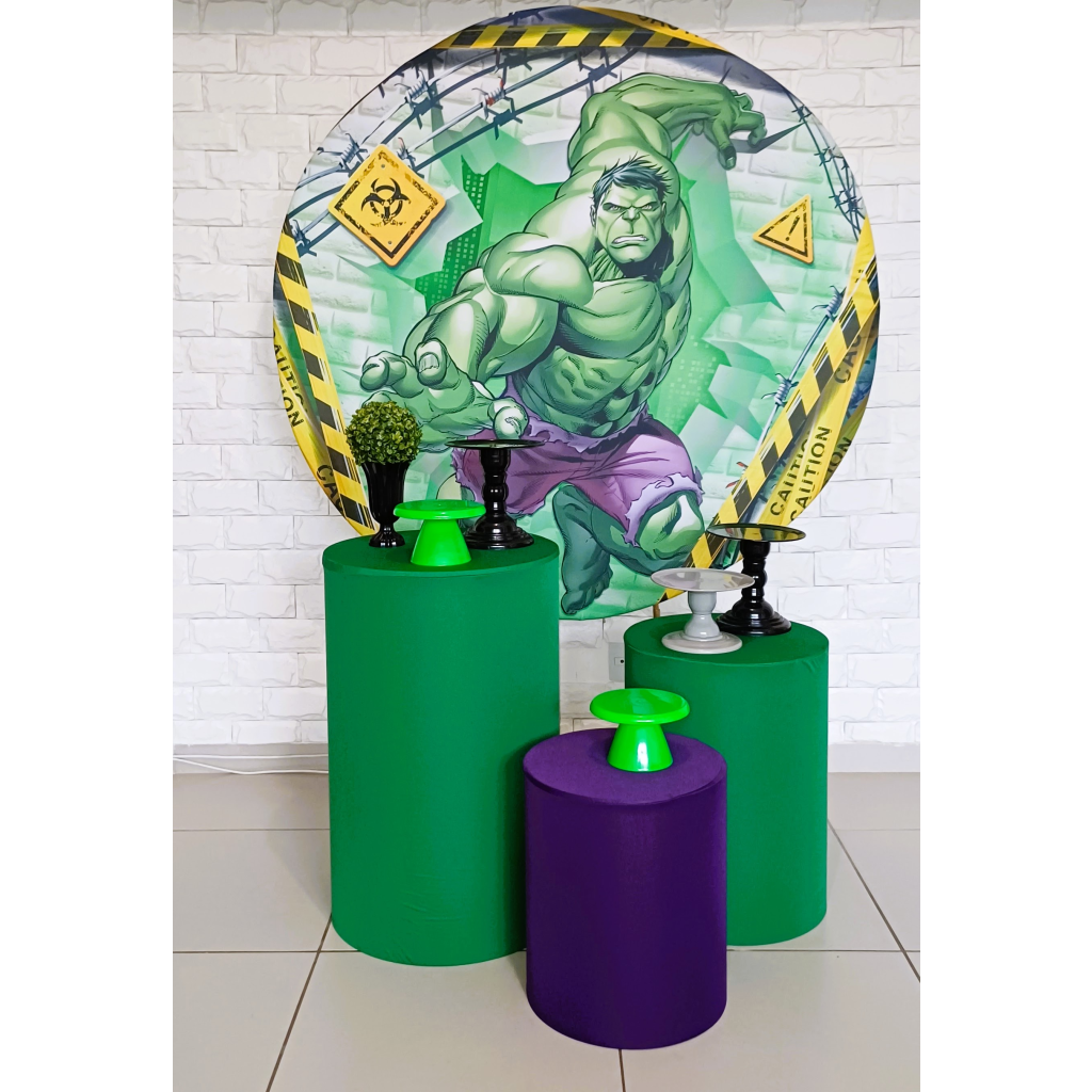 Hulk - Kit Pegue E Monte - Luci_rodrigues_decorações