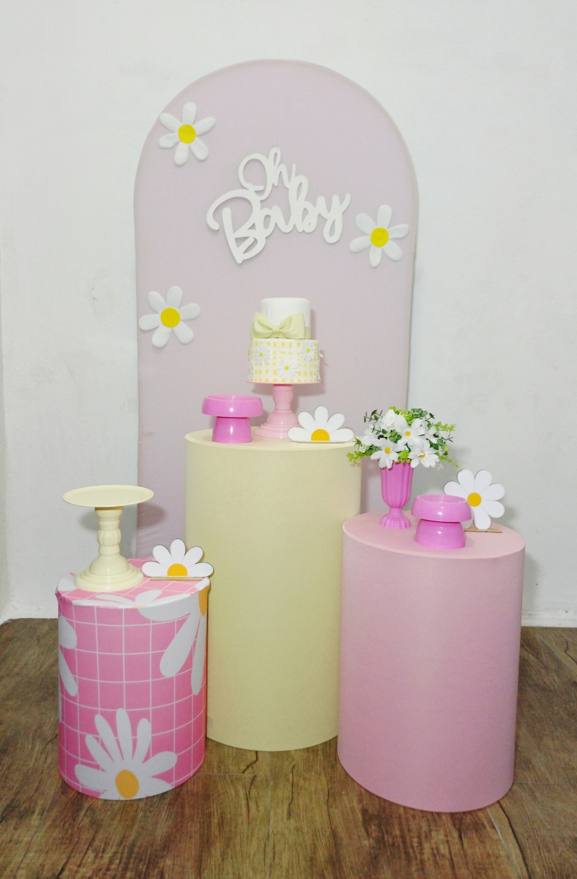 Margaridas Baby Ii - Kit Pegue E Monte - Luci_rodrigues_decorações