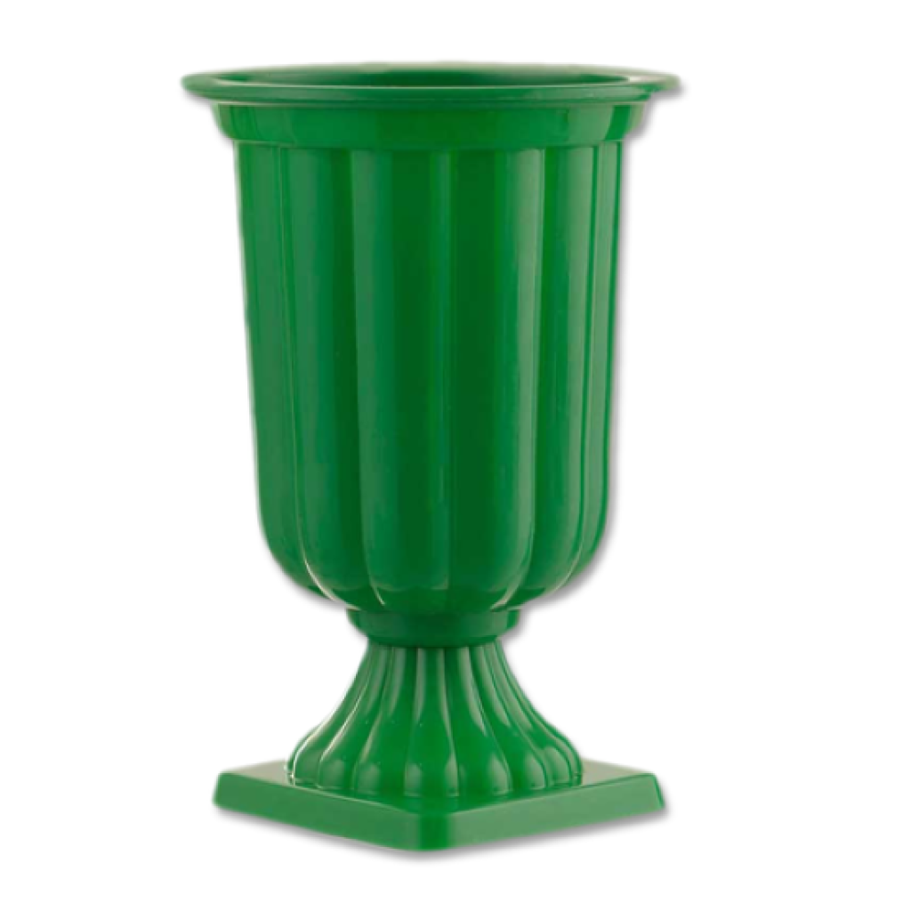 Vaso Grego - Verde Bandeira - Luci_rodrigues_decorações