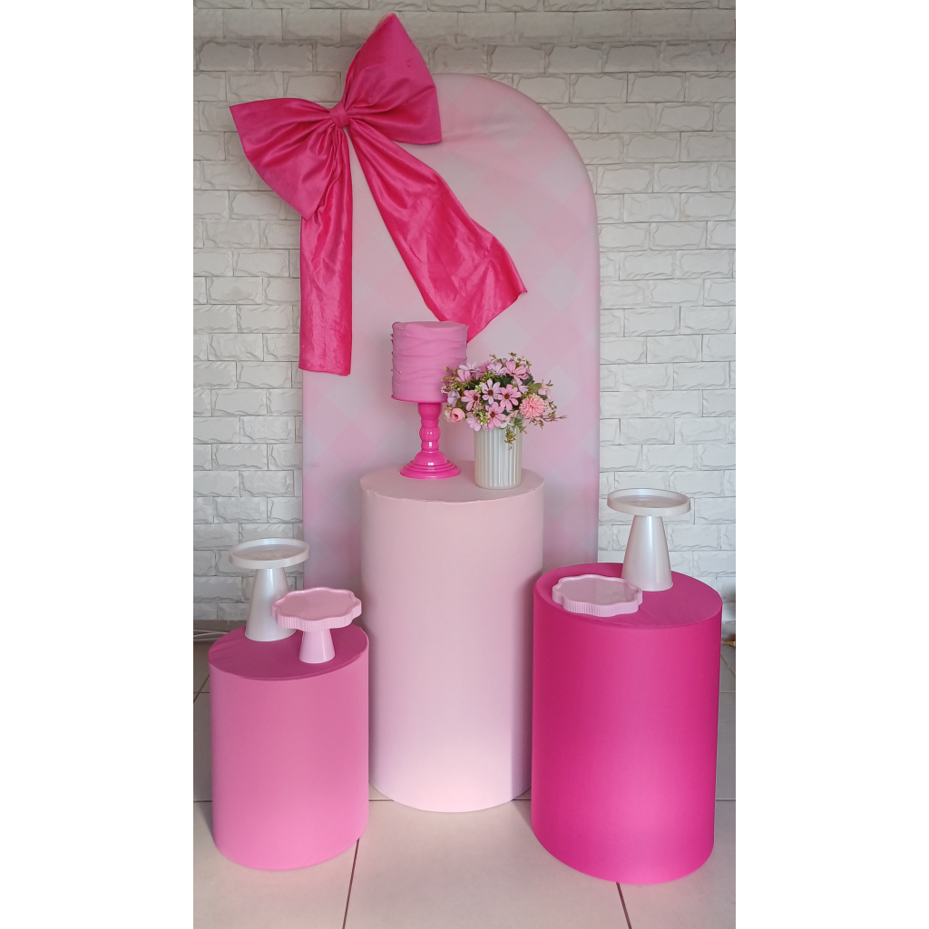 Laço Pink - Kit Pegue E Monte - Luci_rodrigues_decorações