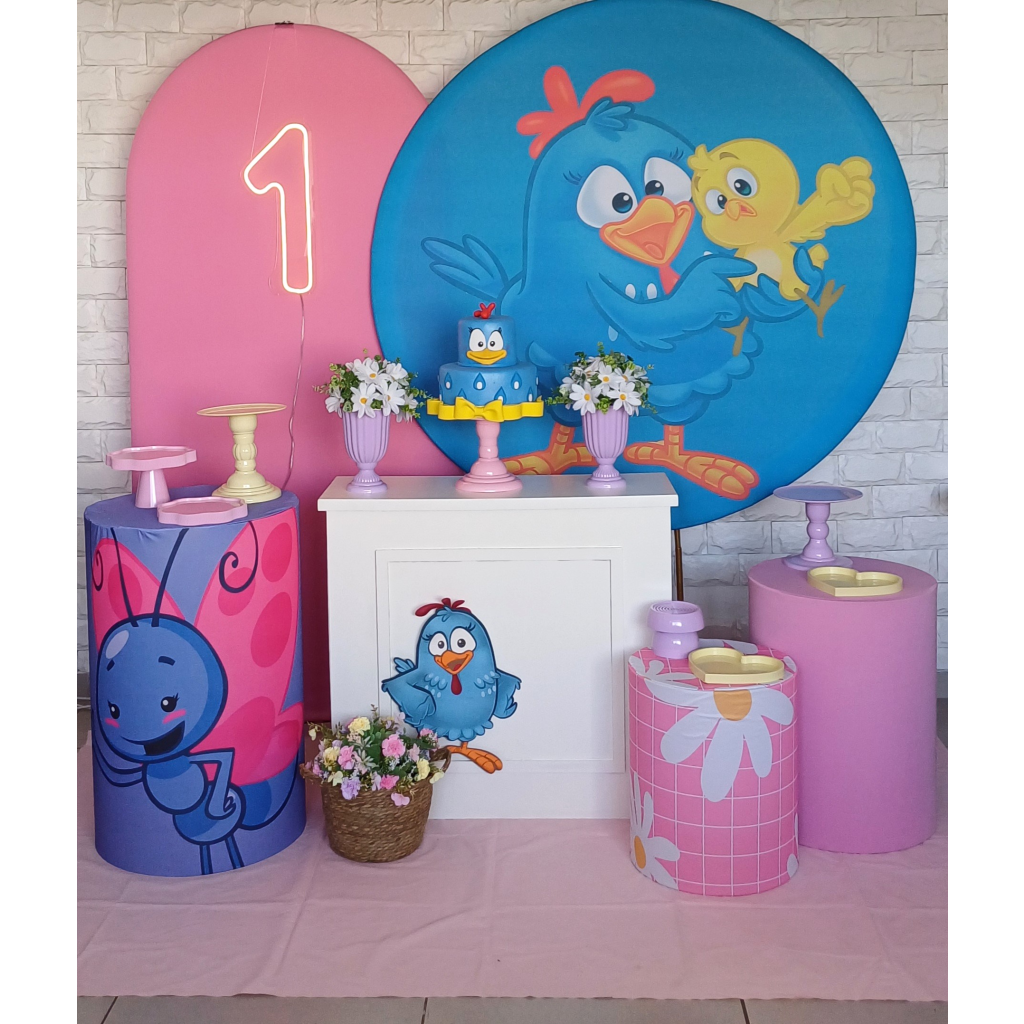 Galinha Pintadinha - Kit Pegue E Monte - Luci_rodrigues_decorações