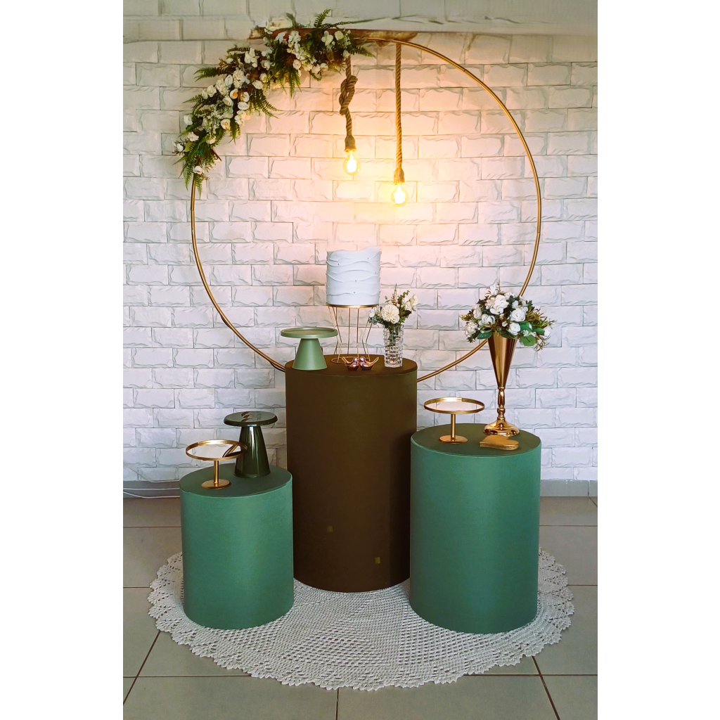 Casamento Tons de Verde - Luci_rodrigues_decorações