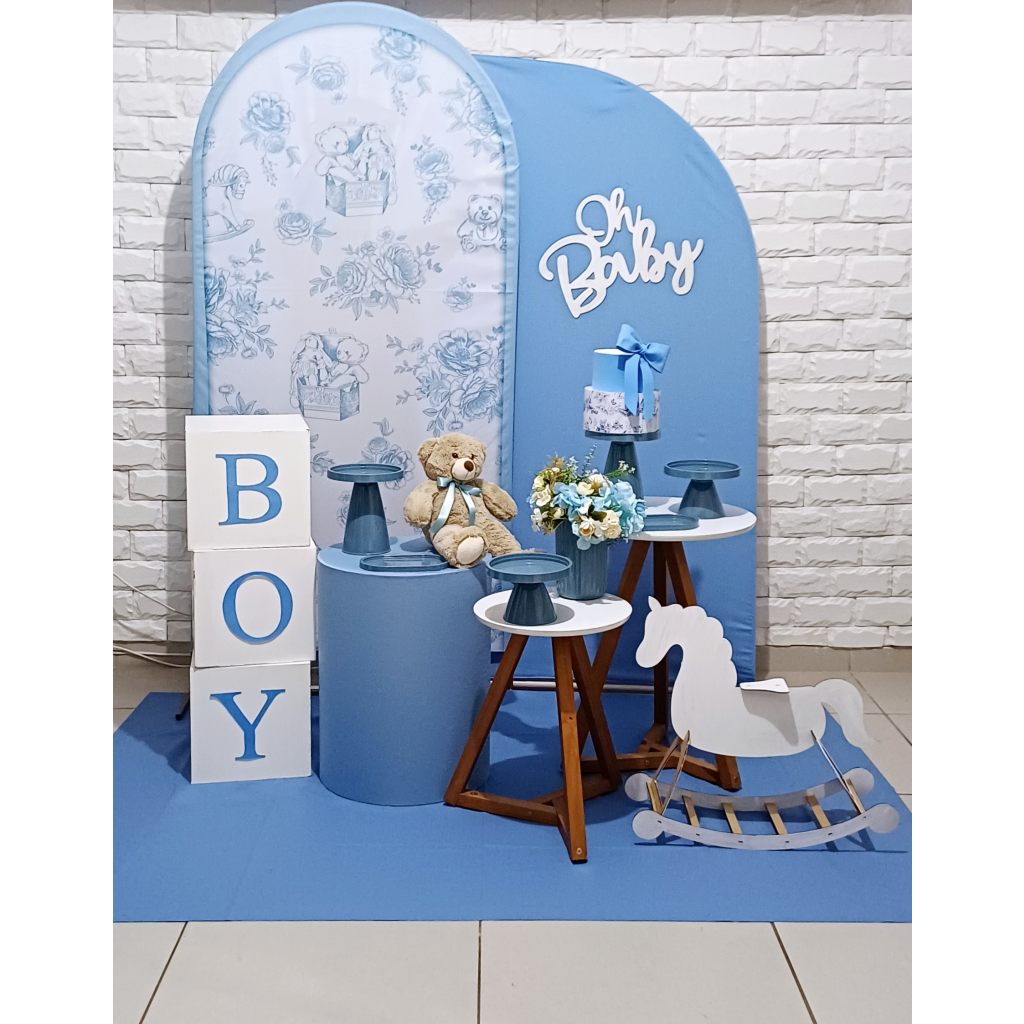 Chá de Bebê - Cavalinho - Kit Pegue E Monte - Luci_rodrigues_decorações