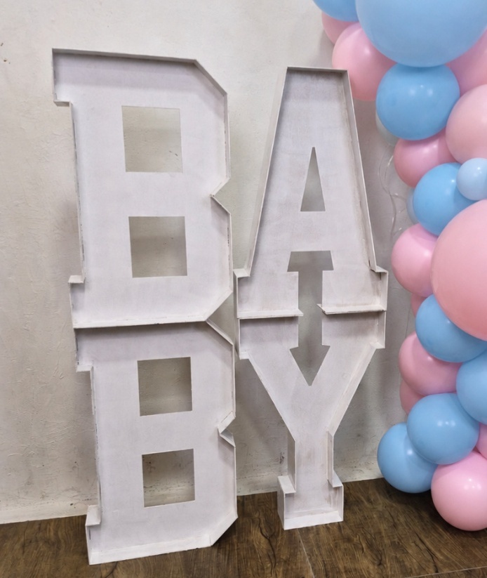Letras Caixa Baby - Luci_rodrigues_decorações