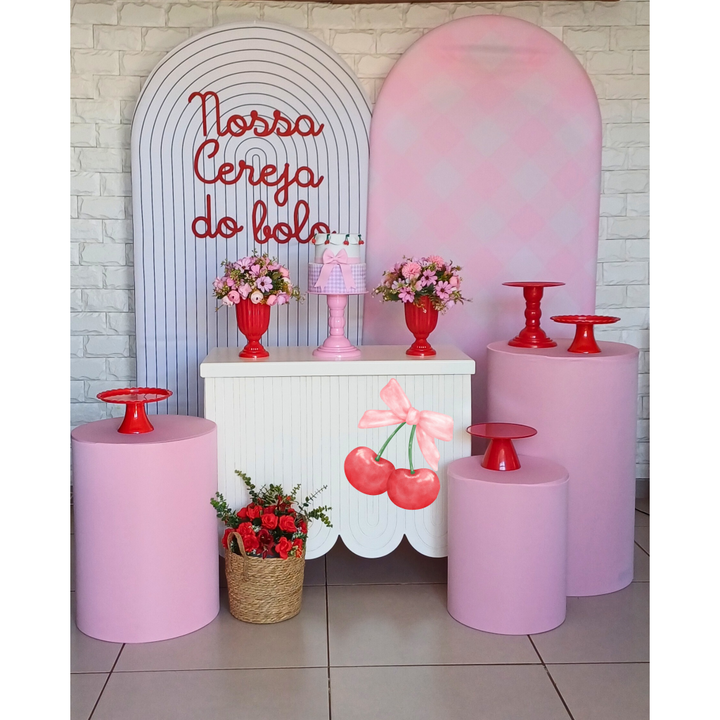 Cerejinha - Kit Pegue E Monte - Luci_rodrigues_decorações