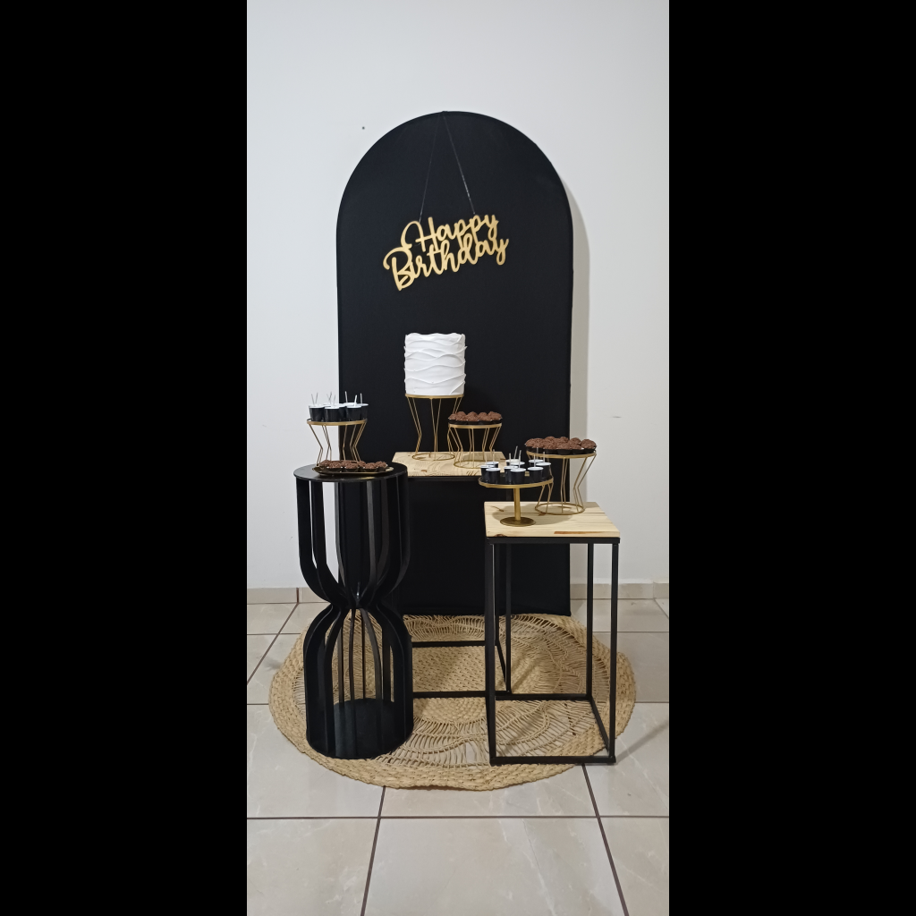 Preto - Kit Pegue E Monte - Luci_rodrigues_decorações
