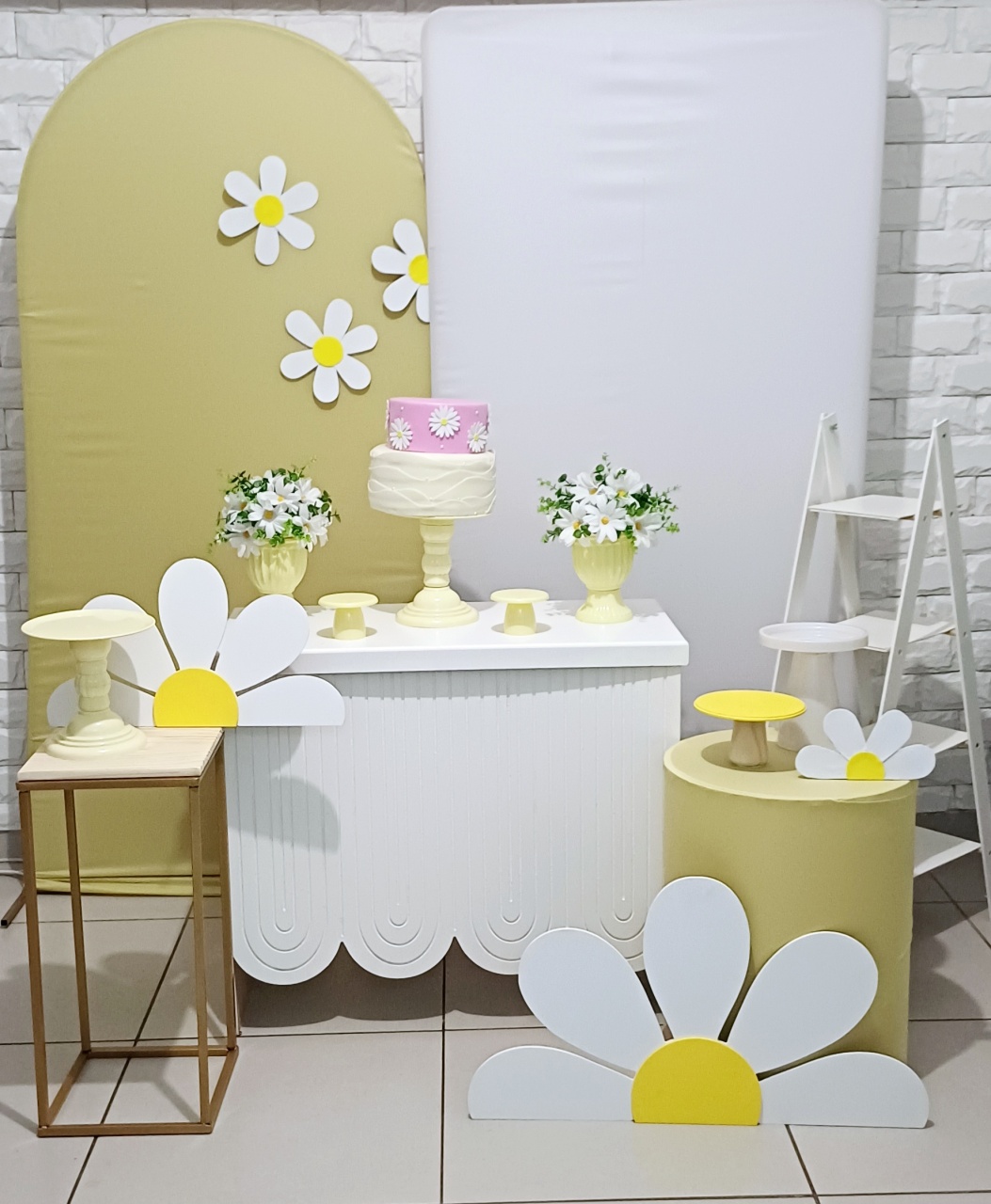 Margaridas Amarelas - Kit Pegue E Monte - Luci_rodrigues_decorações
