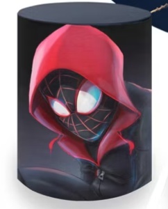 Homem Aranha Miles Morales - Capa de Cilindro M - Luci_rodrigues_decorações