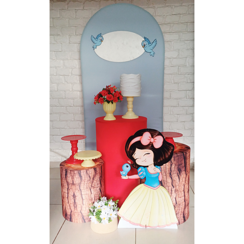 Branca de Neve - Kit Pegue E Monte - Luci_rodrigues_decorações