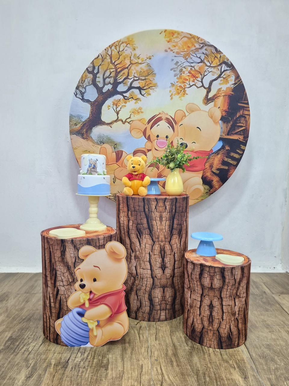 Pooh Ursinho - Kit Pegue E Monte - Luci_rodrigues_decorações