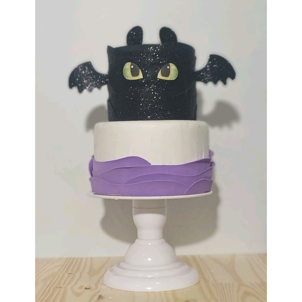Bolo Como Treinar - Lilás - Luci_rodrigues_decorações