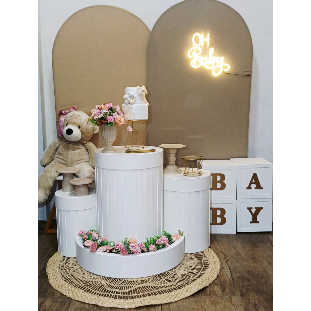 Oh Baby Floral - Kit Pegue E Monte - Luci_rodrigues_decorações