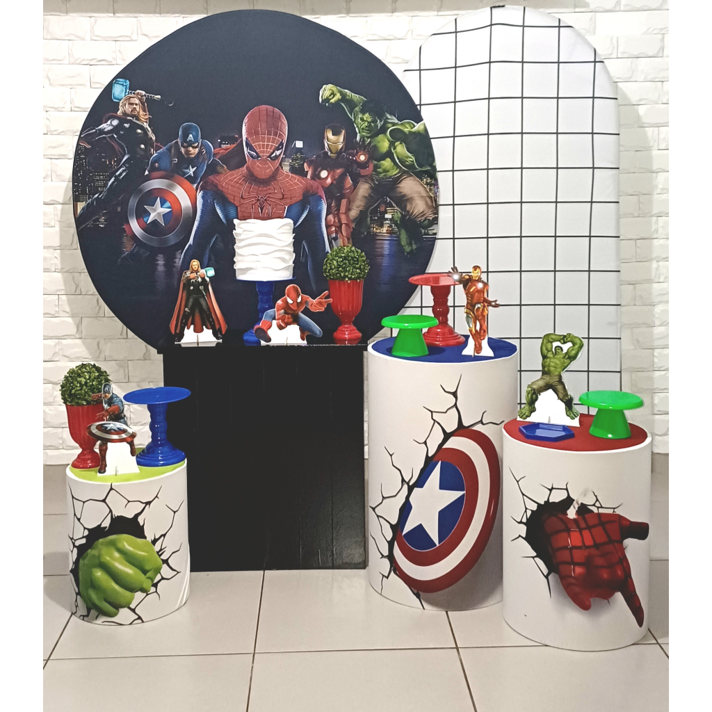 Herois - Kit Pegue E Monte - Luci_rodrigues_decorações