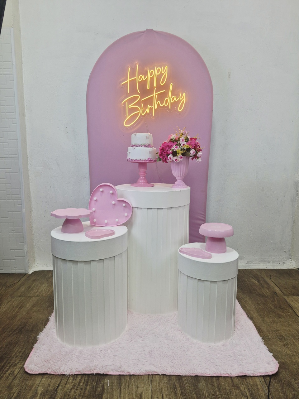 Happy Birthday Rosa - Kit Pegue E Monte - Luci_rodrigues_decorações