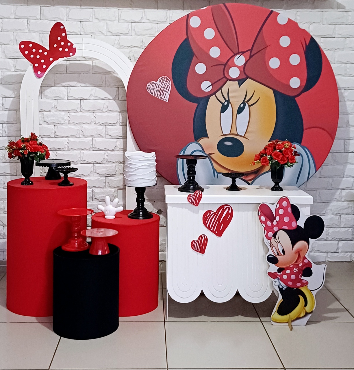 Minnie - Kit Pegue E Monte - Luci_rodrigues_decorações
