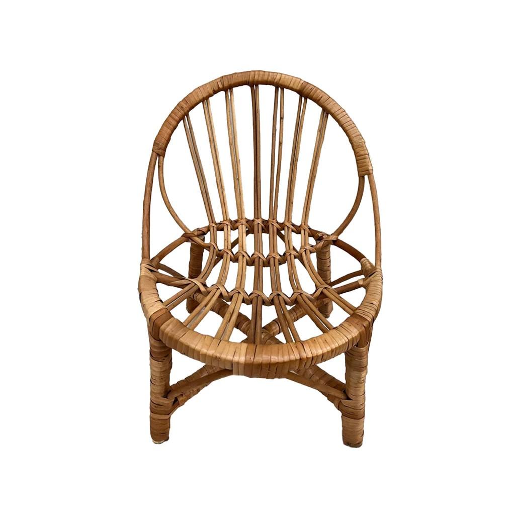 Cadeira Infantil de Vime - Luci_rodrigues_decorações