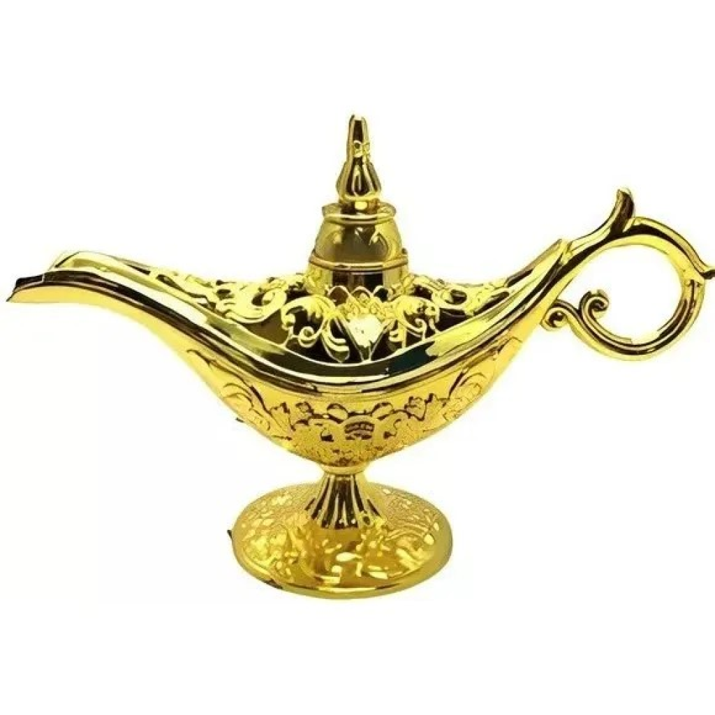 Lampada Genio - Dourado - Luci_rodrigues_decorações