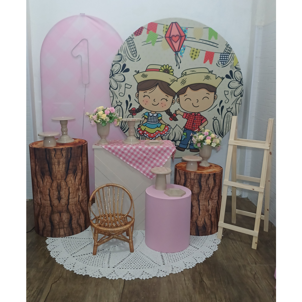 Festa Junina - Kit Pegue E Monte - Luci_rodrigues_decorações