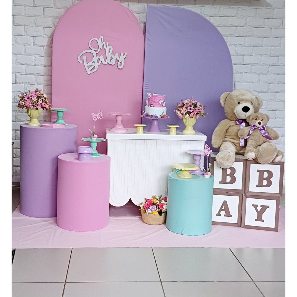 Chá de Bebê - Ursos Candy Color - Luci_rodrigues_decorações