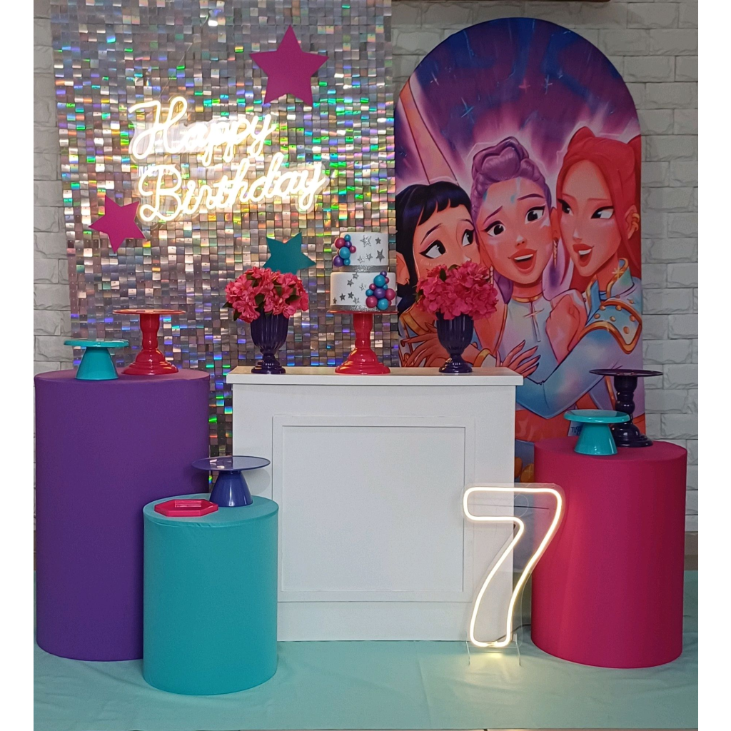 Guerreiras K-Pop - Kit Pegue E Monte - Luci_rodrigues_decorações
