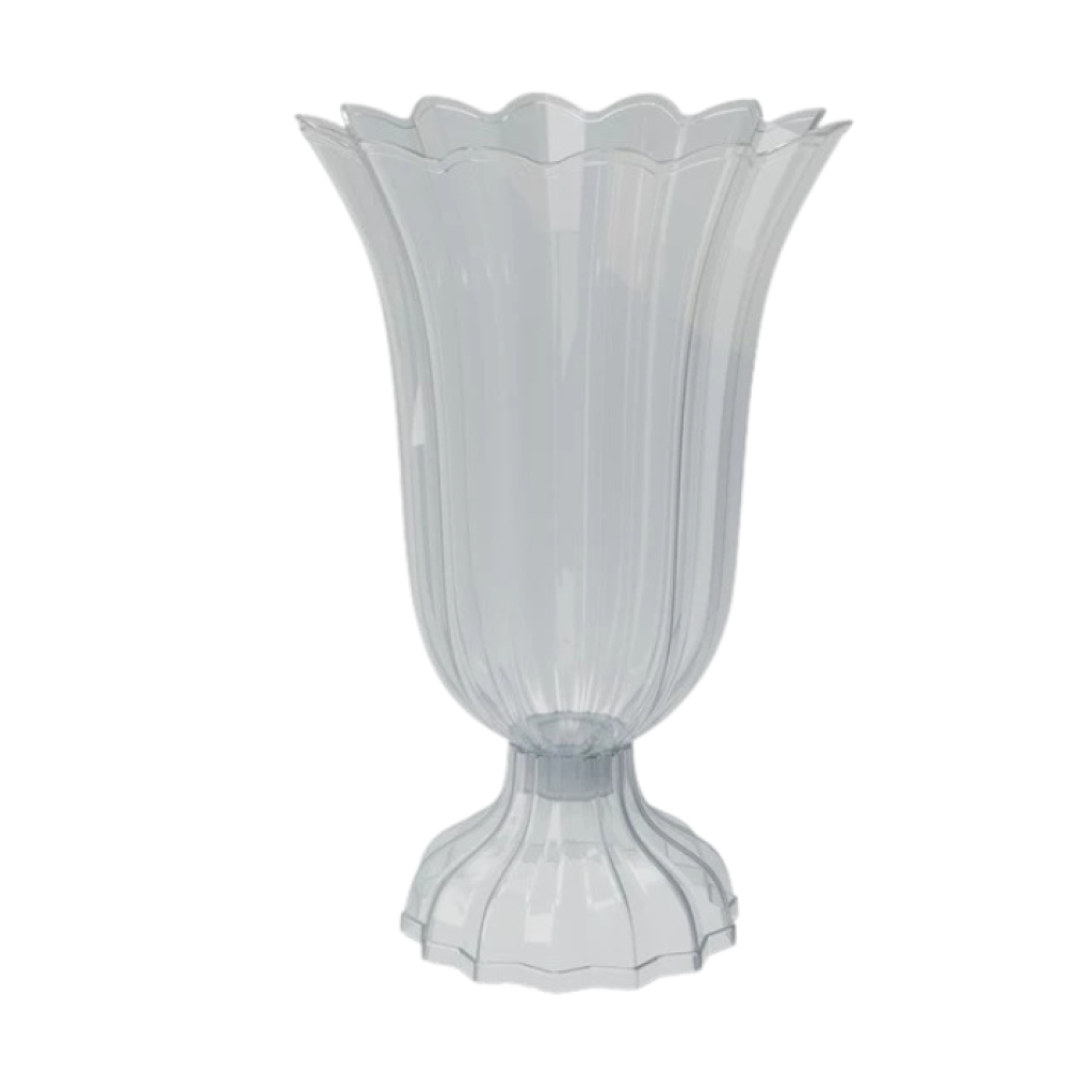 Vaso Popi - Transparente - Luci_rodrigues_decorações