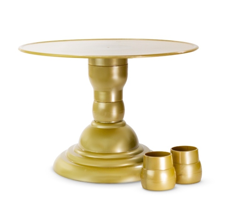 Boleira Royale - Dourada - Luci_rodrigues_decorações