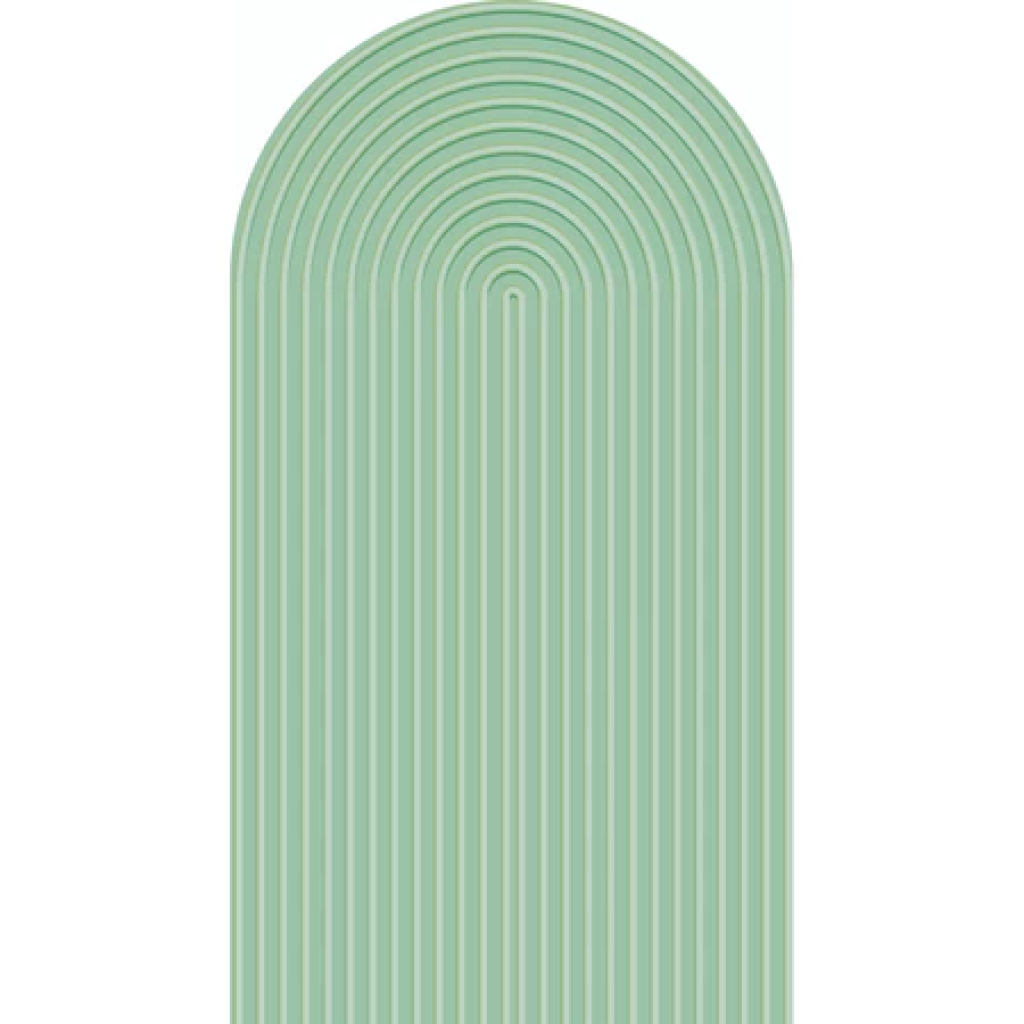 Capa Painel Romano Ripado - Verde - Luci_rodrigues_decorações