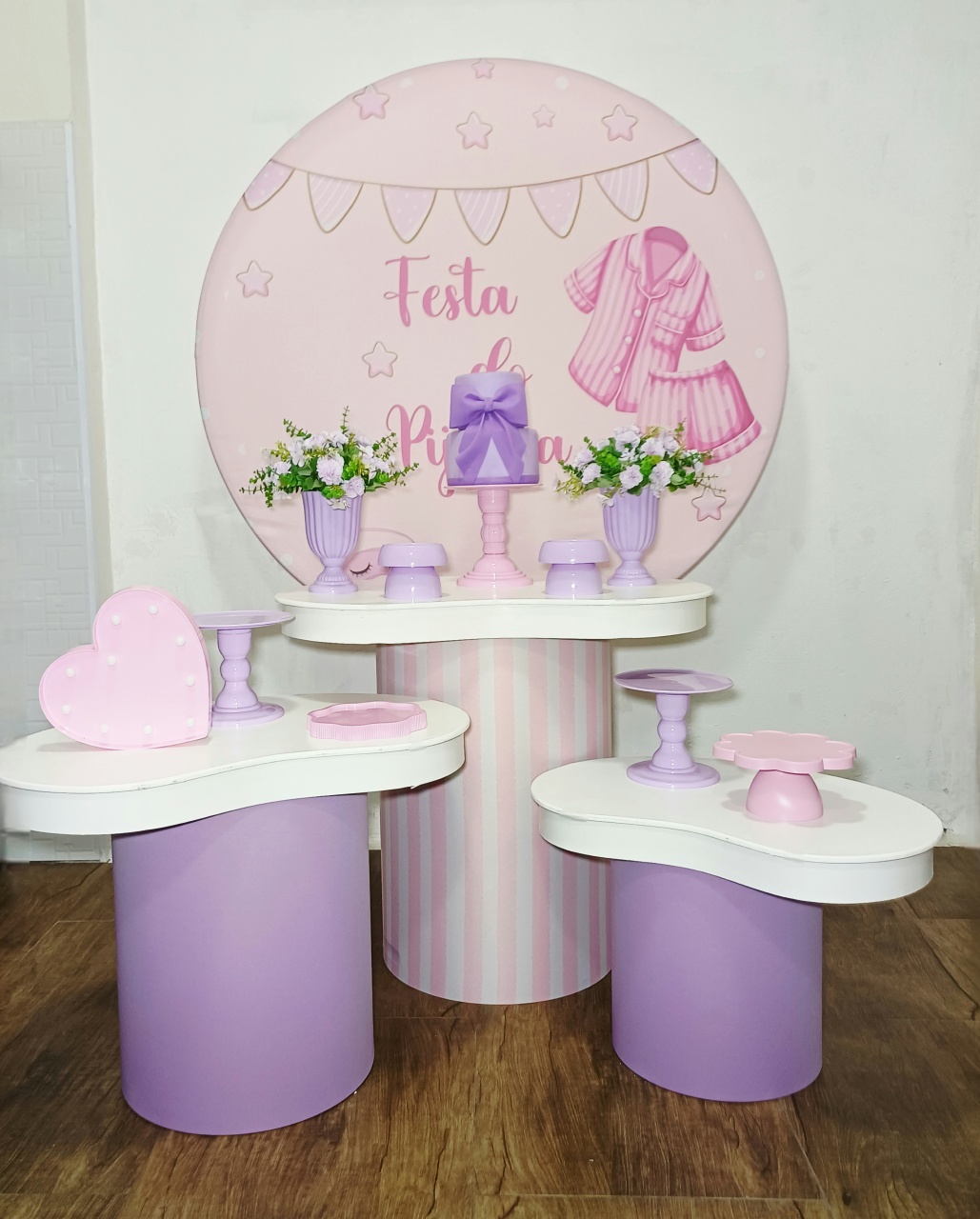 Festa Do Pijama Ii - Kit Pegue E Monte - Luci_rodrigues_decorações