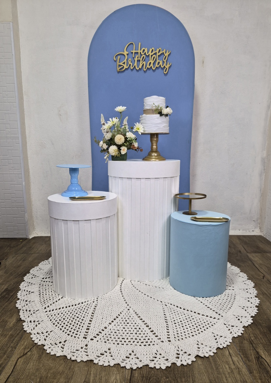 Azul Serenity - Kit Pegue E Monte - Luci_rodrigues_decorações
