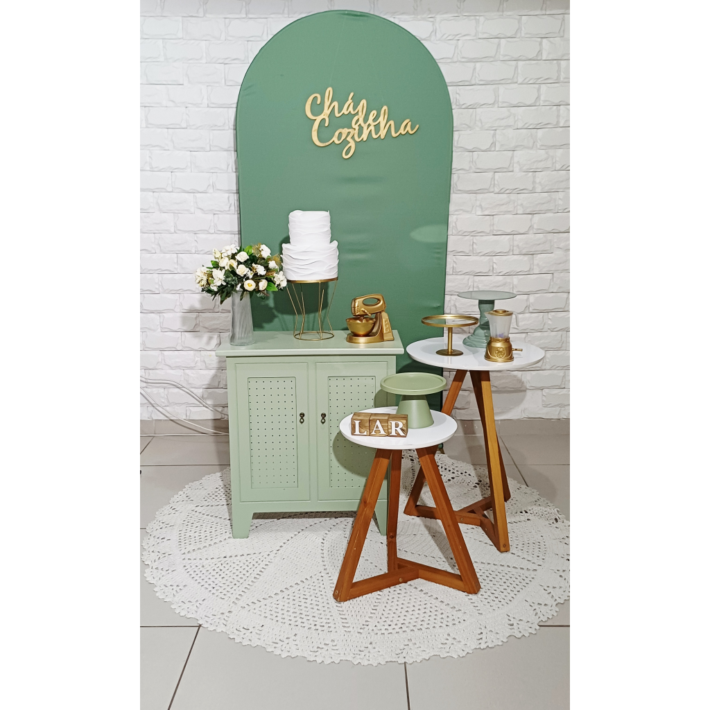 Chá de Cozinha Verde - Luci_rodrigues_decorações