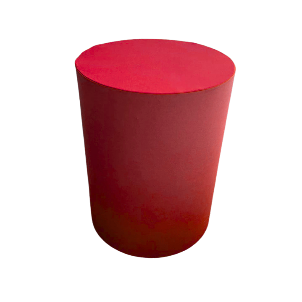 Capa de Cilindro P - Vermelho - Luci_rodrigues_decorações