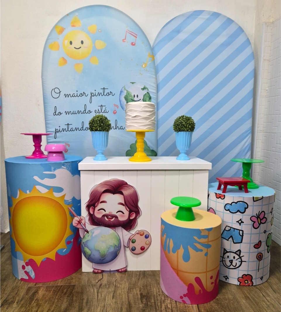 Maior Pintor - Kit Pegue E Monte - Luci_rodrigues_decorações