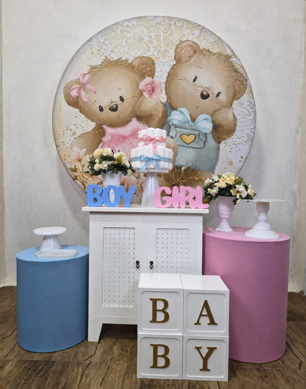 Revelção Ursinhos - Kit Pegue E Monte - Luci_rodrigues_decorações