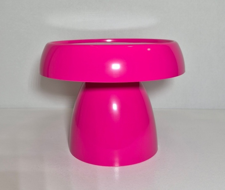 Boleira Cogumelo - Rosa Pink - Luci_rodrigues_decorações